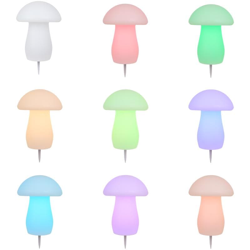 Lampe de jardin solaire - champignon