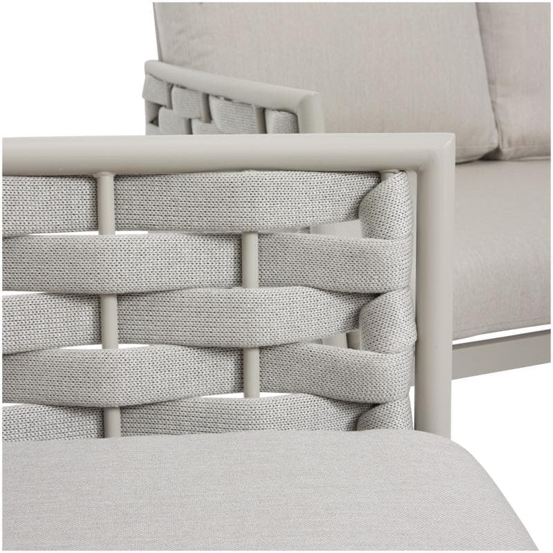 Loungeset 4‑delig – grijs