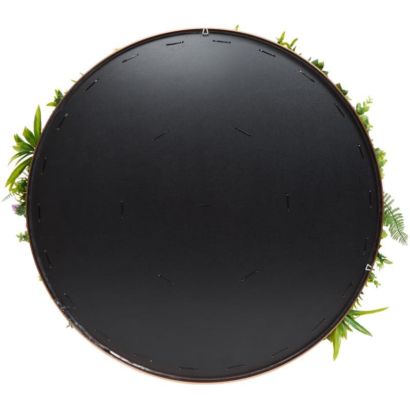 Ronde kunsthaag in lijst