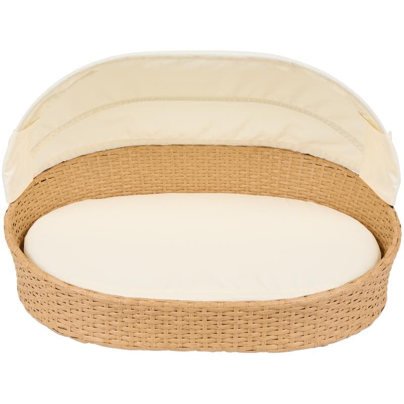 Panier pour chien avec auvent