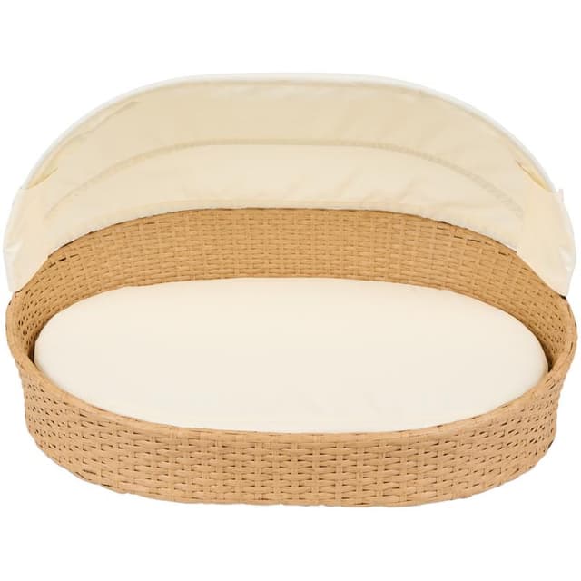 Panier Chien Chat De Noël - Coussin Chauffant Avec Housse Lavable, Semelle Anti-dérapante, Pour Intérieur/extérieur/voiture, Tailles S Et M