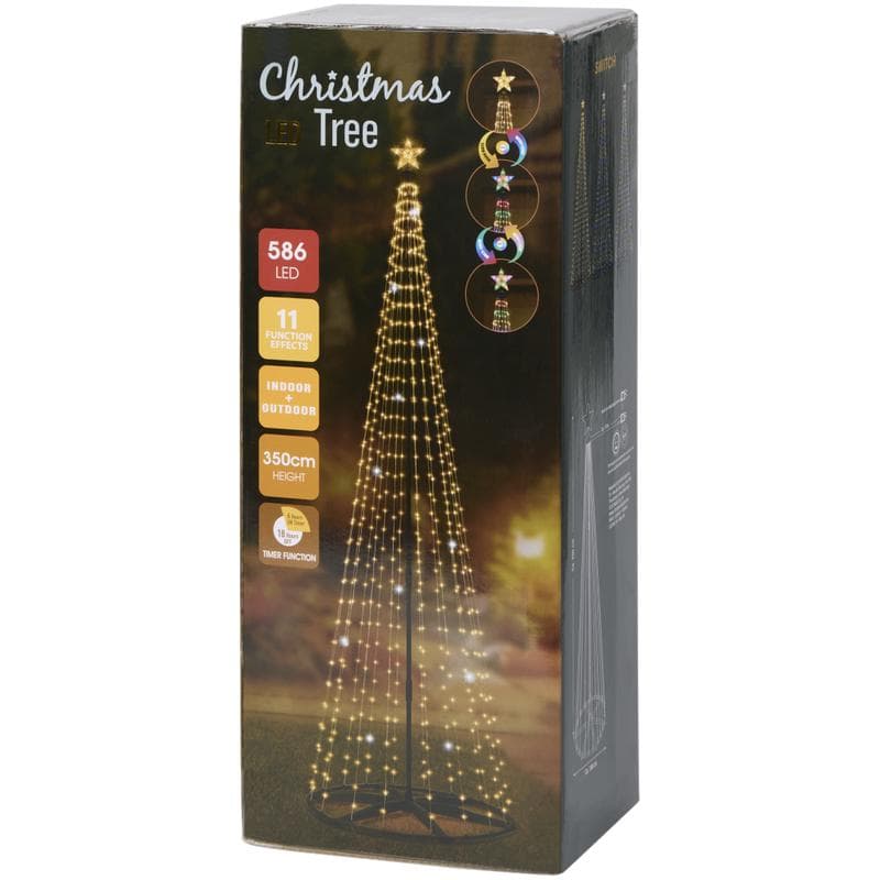 XXL led-kerstboom voor buiten