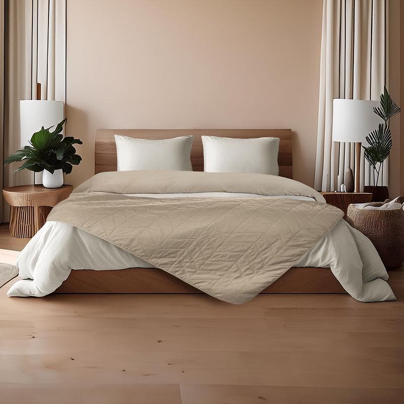 Parure de lit avec couvre-lit