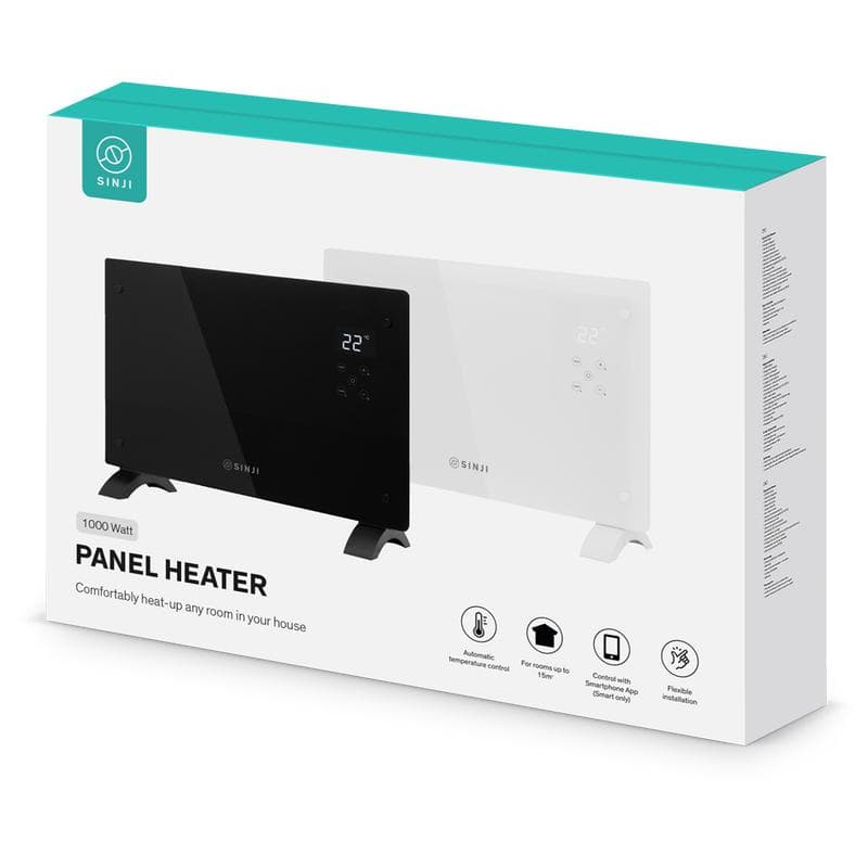 Sinji smart glass verwarmingspaneel