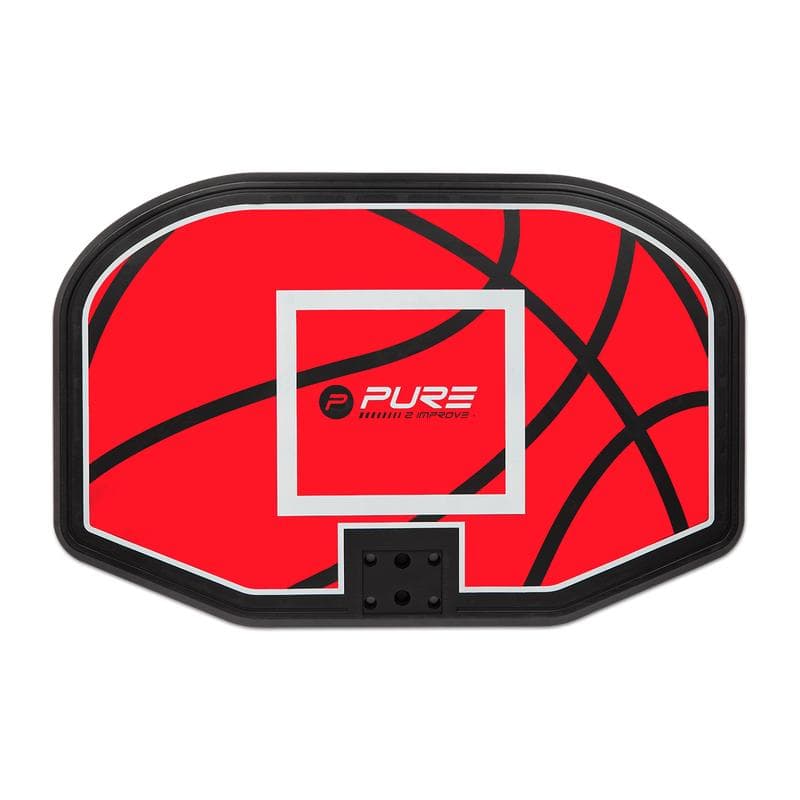 Basketbalbord met ring