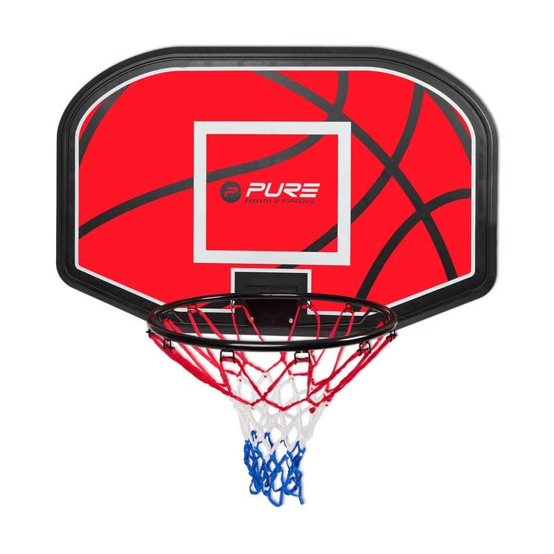 Basketbalbord met ring