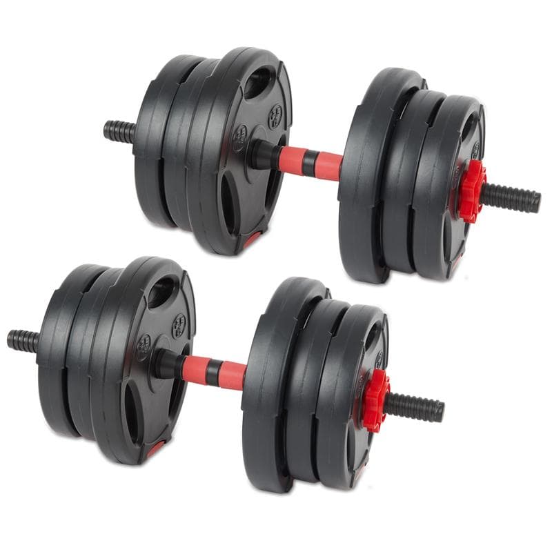 Kit d'haltères avec barre à disques Q4Life