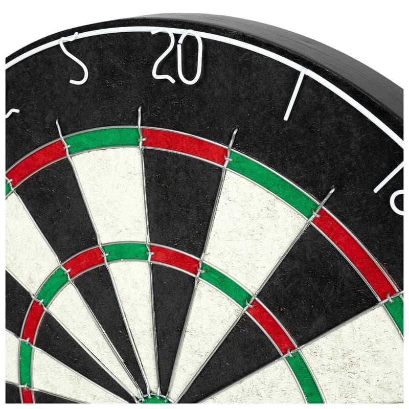 Sisal dartboard set inclusief pijltjes
