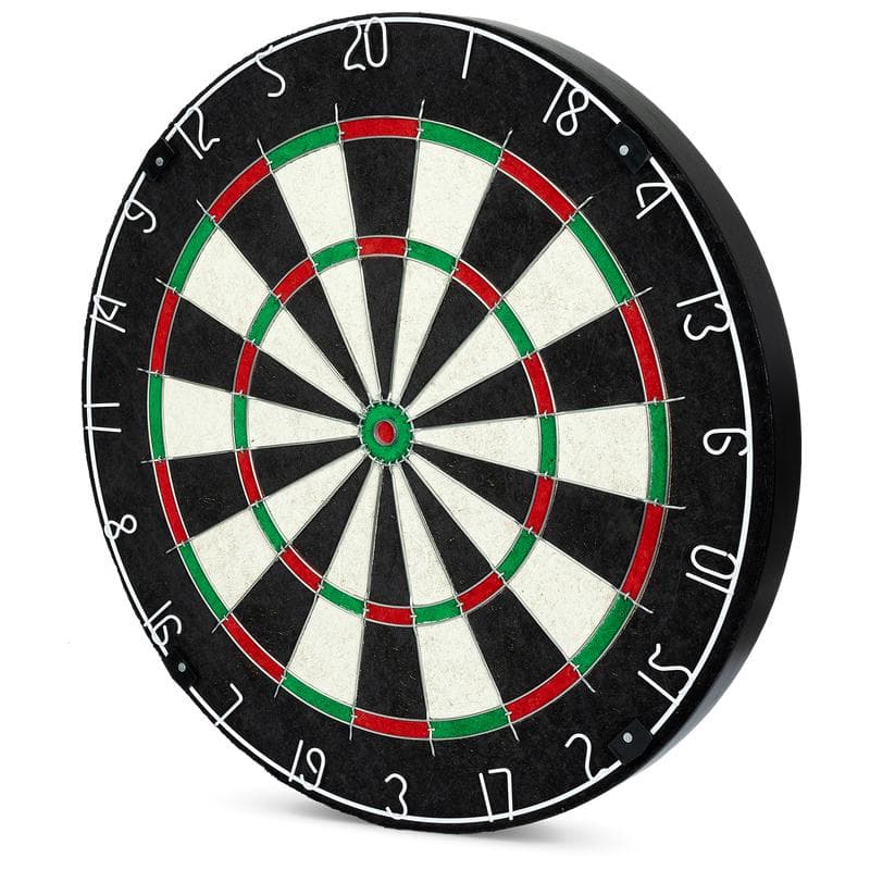 Sisal dartboard set inclusief pijltjes