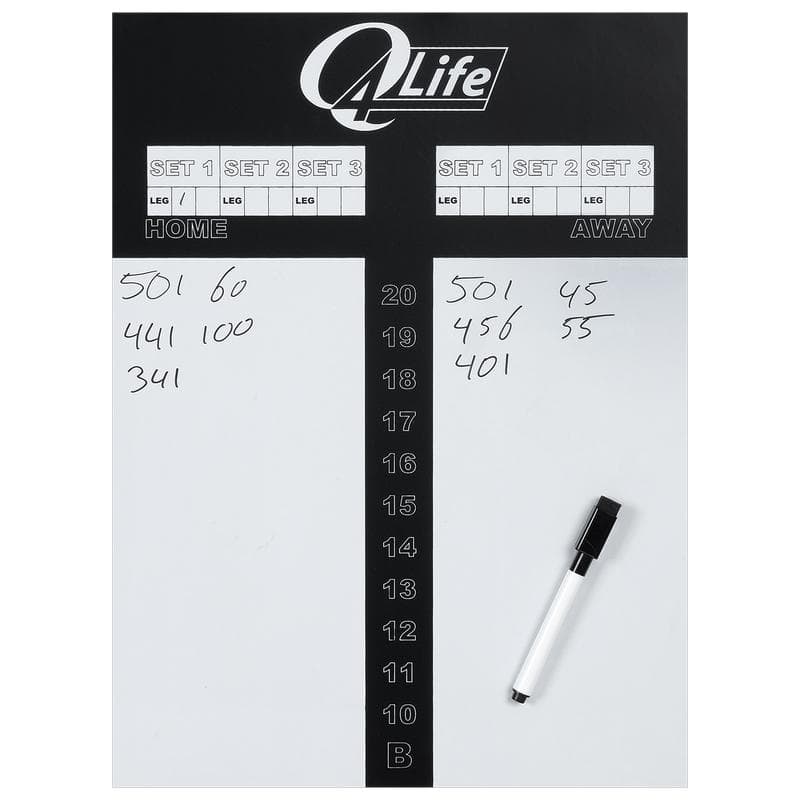 Sisal dartboard set inclusief pijltjes