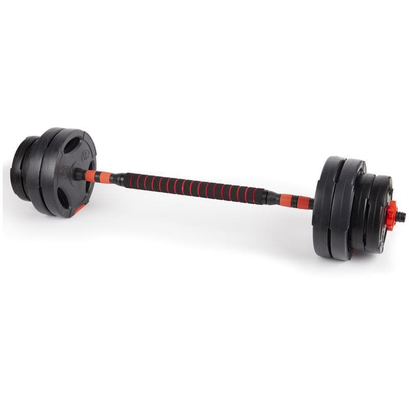 Q4Life dumbbells en barbells set