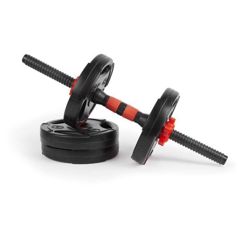 Q4Life dumbbells en barbells set