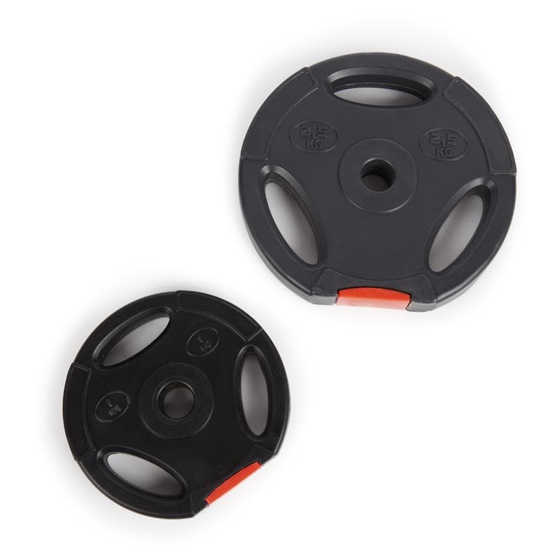 Q4Life dumbbells en barbells set