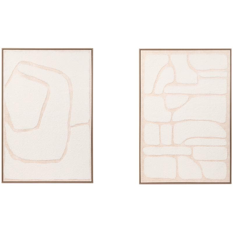 Décorations murales en teddy - 2 tableaux