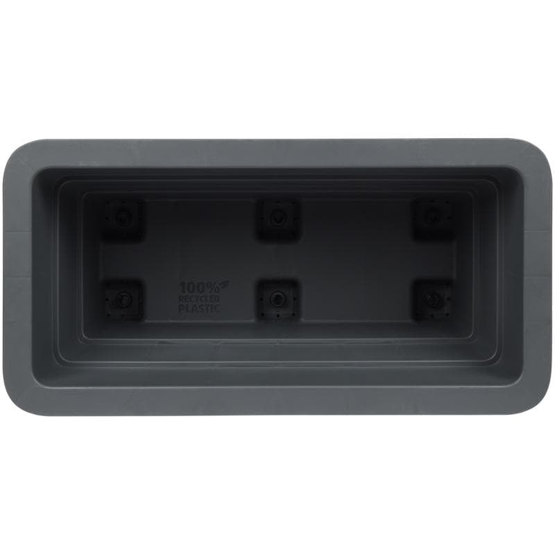 Jardinière basse Terrassa - anthracite