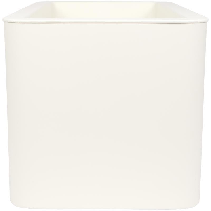 Lage plantenbak Terrassa – wit