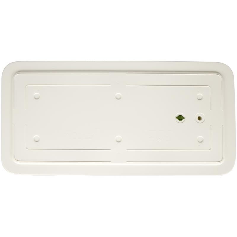 Lage plantenbak Terrassa – wit