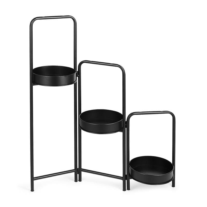 Metalen 3-traps plantenbak