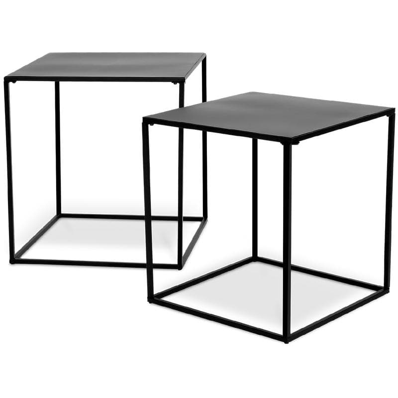 Metalen bijzettafels