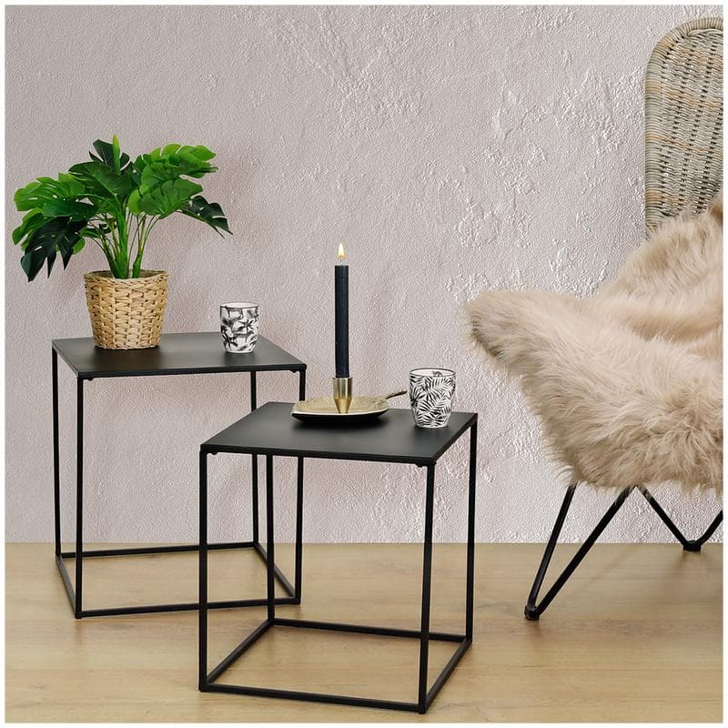 Metalen bijzettafels