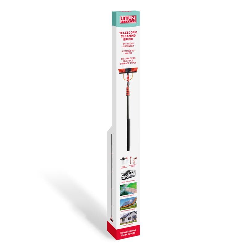 Telescopische wasborstel