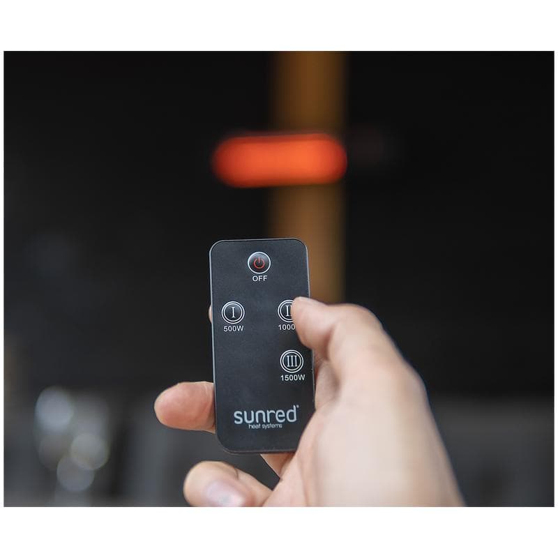 Sunred terrasverwarmer 1500 watt