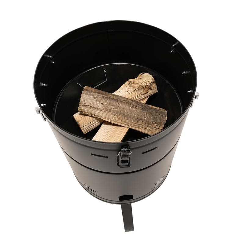 Barbecue tonneau 2 en 1