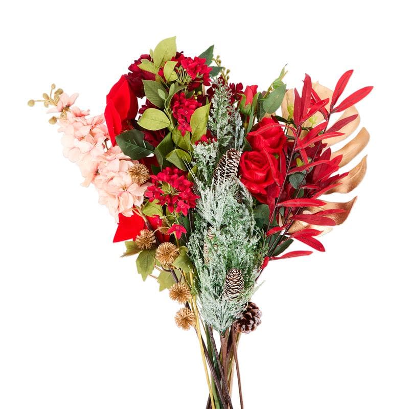 Bouquet de fleurs artificielles premium