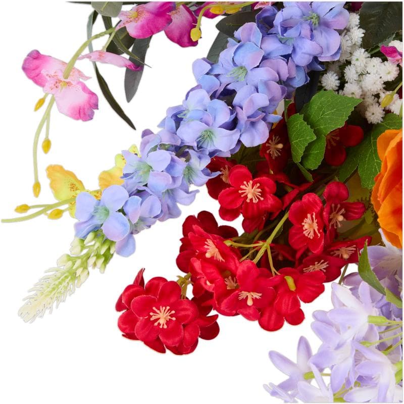 Bouquet de fleurs artificielles premium