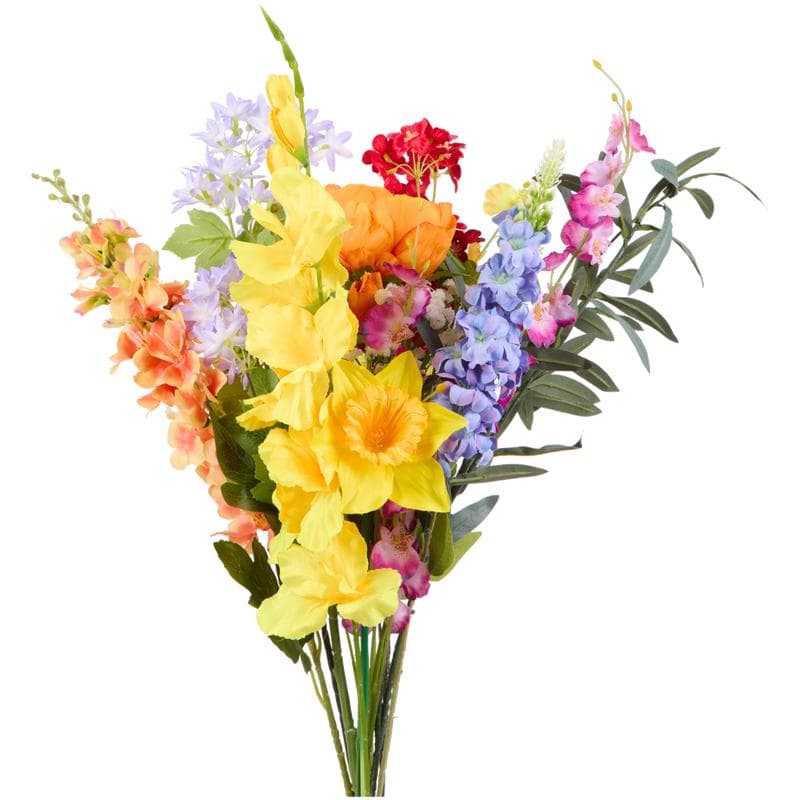 Bouquet de fleurs artificielles premium