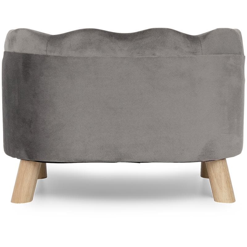 Velvet huisdierenfauteuil