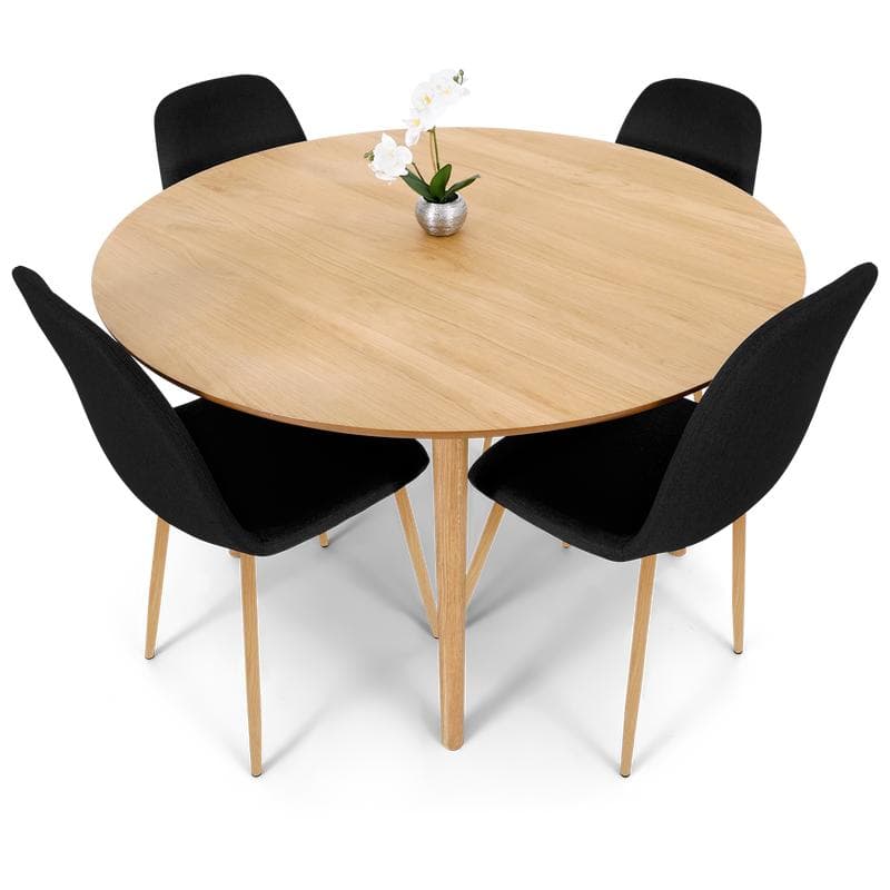 Eetkamerstoelen zwart