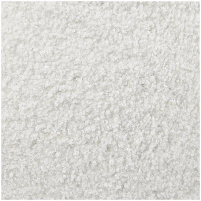 Fauteuil en teddy - blanc