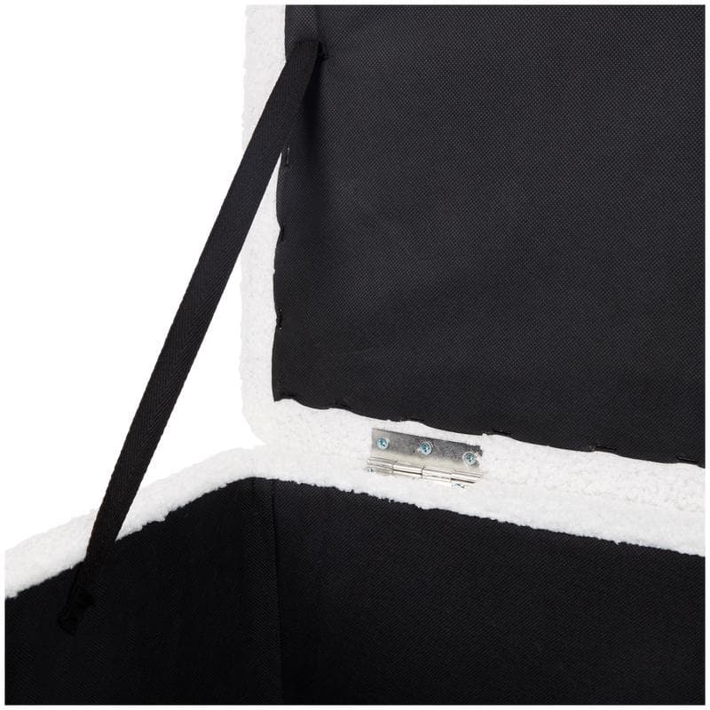 Teddy opbergbankje - wit