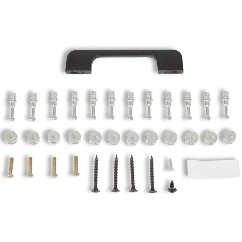 Nachtkastje naturel - zwart