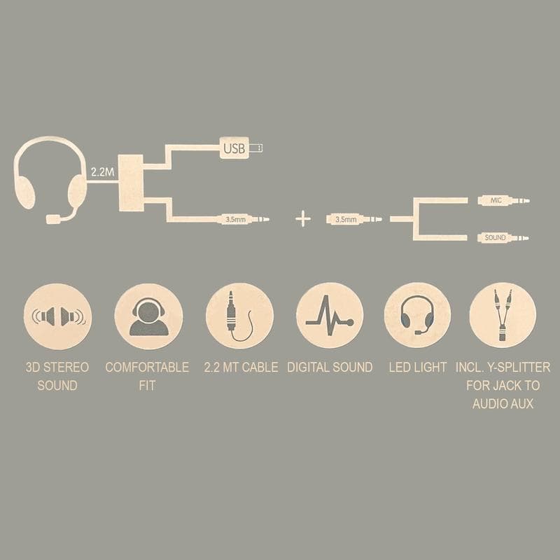 FlinQ Ectrix Gaming Headset