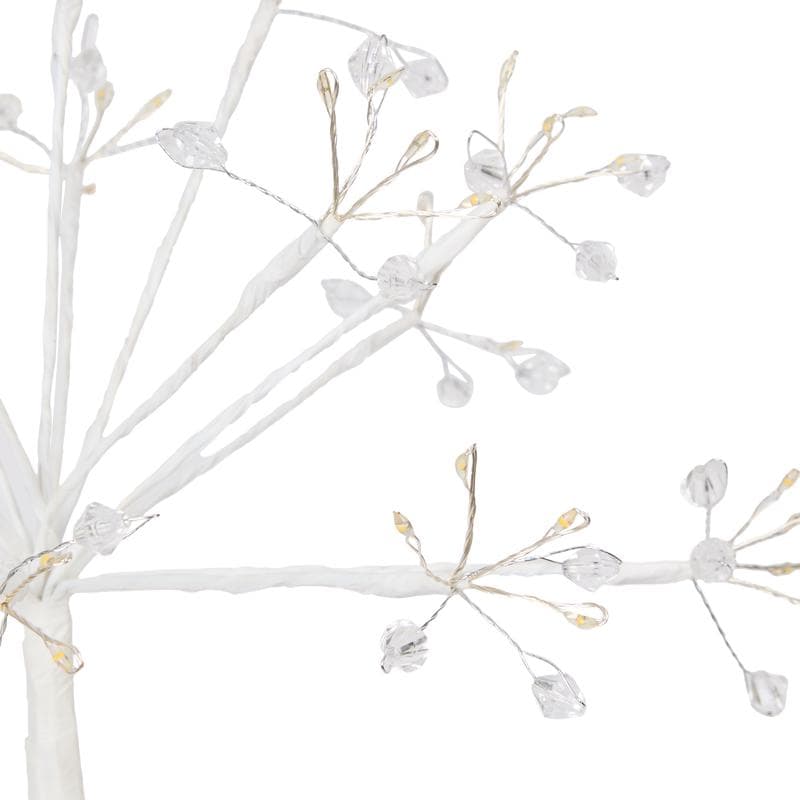 Tuinstekers kerstverlichting stervormige takken - 5 stuks