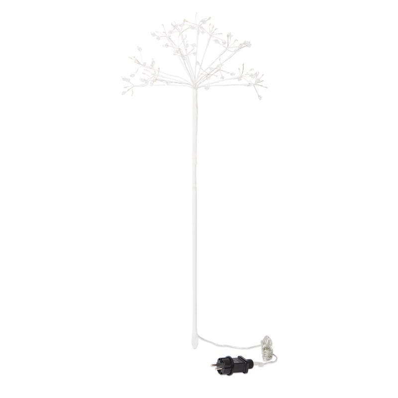 Tuinstekers kerstverlichting stervormige takken - 5 stuks