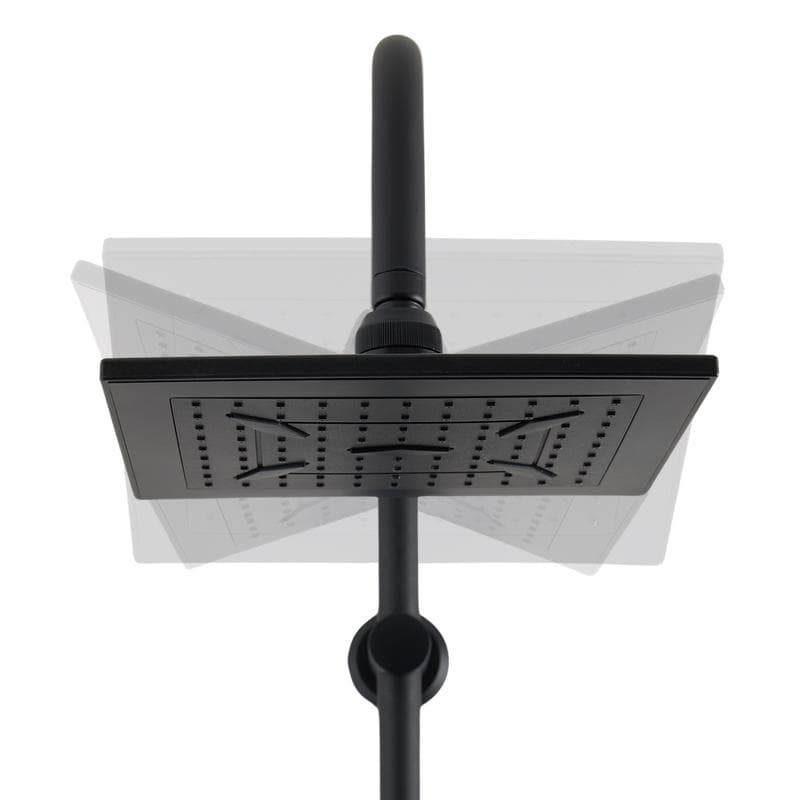 Premium regendouche - zwart