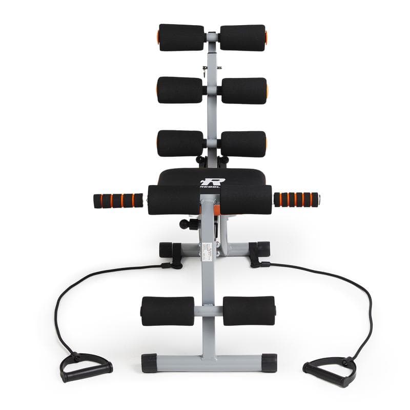 Banc de musculation polyvalent Rebblo et bandes de résistance