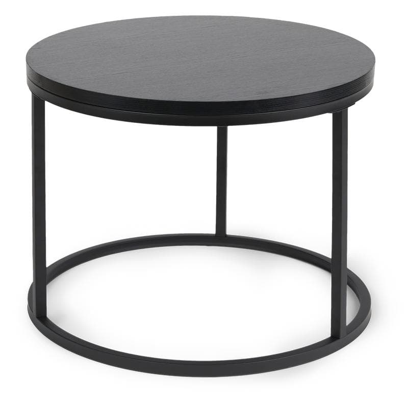 Ronde bijzettafels - Zwart