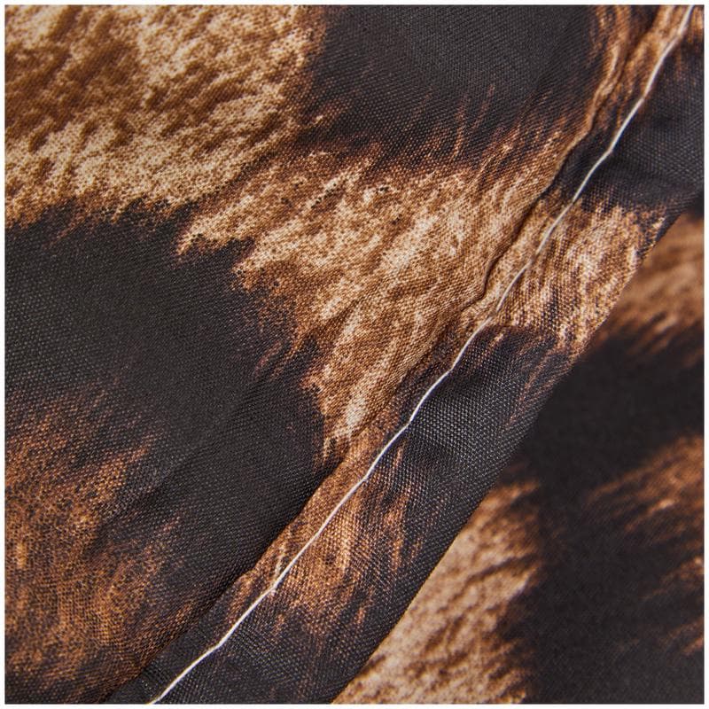 Couette sans housse 140 x 200 - motif léopard