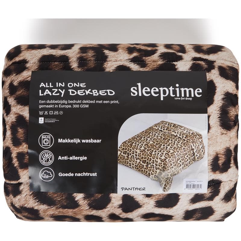 Lazy all-in-one dekbed 140 x 200 - Panterprint