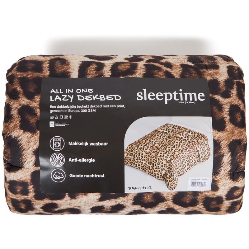 Lazy all-in-one dekbed 240 x 200 - Panterprint