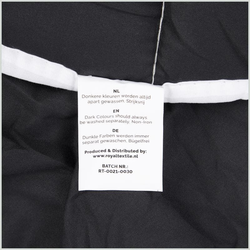 Couette sans housse 140 x 200 - noir