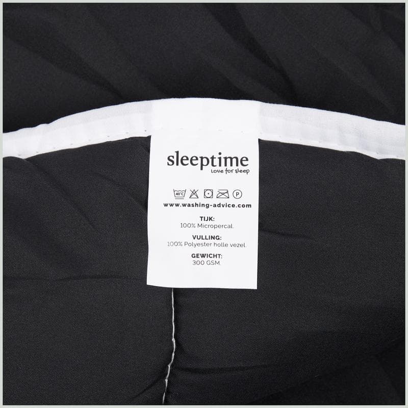 Couette sans housse 140 x 200 - noir
