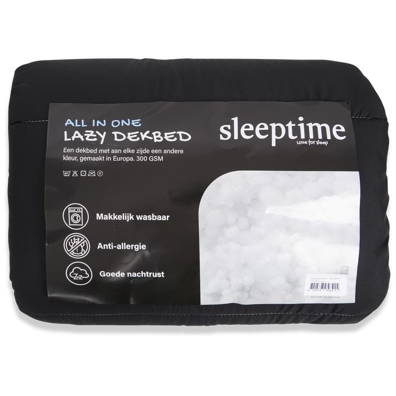 Couette sans housse 200 x 200 - noir