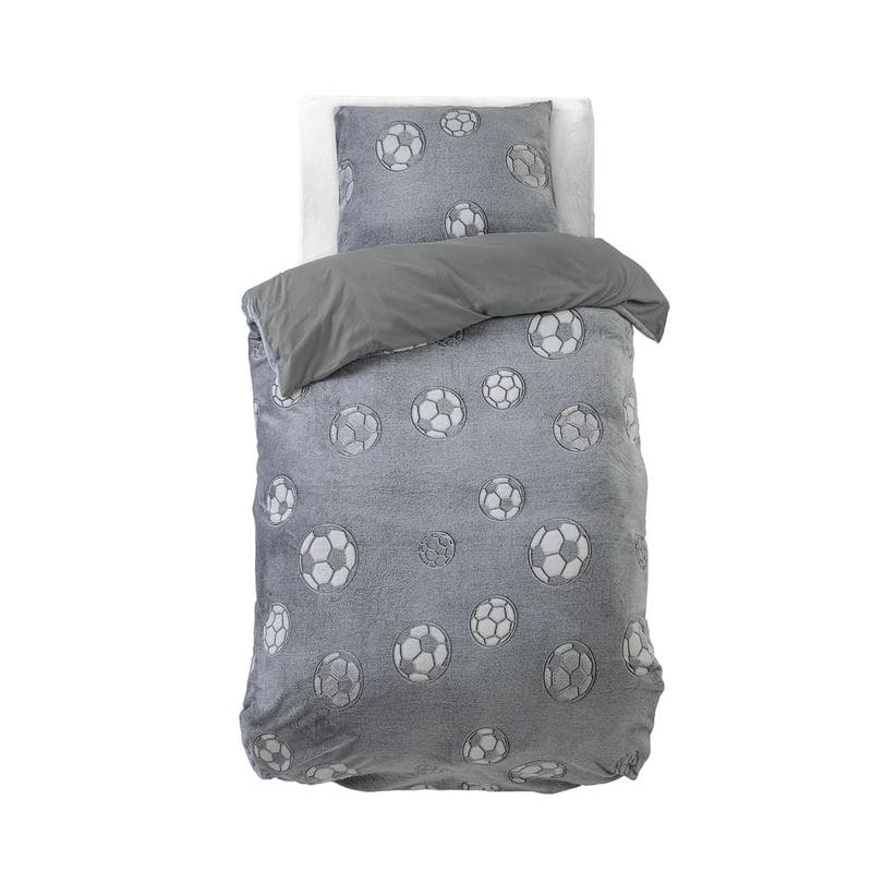 Glow in the dark dekbedovertrekset - voetbal