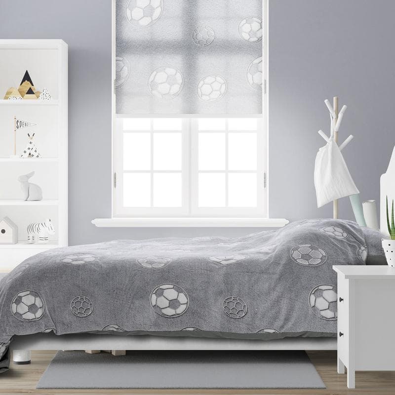 Glow in the dark dekbedovertrekset - Voetbal