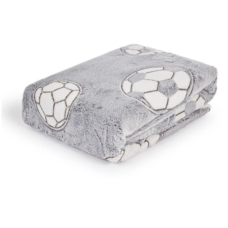 Parure de lit phosphorescente - ballons de football